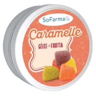 Sofarmapiù Caramelle Gelee a Frutta 40g - Gustose Caramelle Gommose