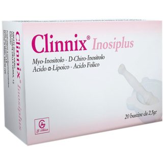Clinderm Inosiplus, Integratore per Disturbi Ormonali e Ciclo Mestruale, PCOS, Fertilità, Acne, 20 Bustine