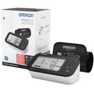 Omron M7 Intelli IT Misuratore di Pressione da Braccio, Bluetooth, Rilevazione AFib