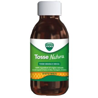 VICKS Tosse Natura Grassa e Secca Gusto Miele, 140 ml
