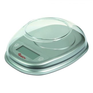 Safety Bilancia Digitale Pesa Alimenti - Bilancia per Dieta, Portata 1Kg