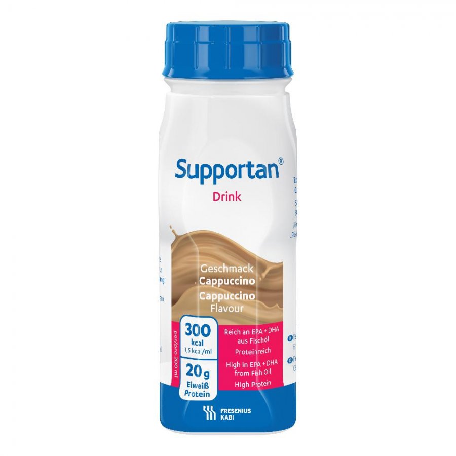 Supportan Drink Cappuccino, 4 x 200 ml