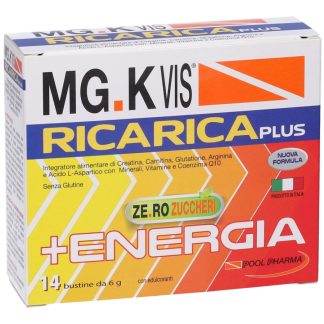 MG.K VIS RICARICA PLUS , +Energia, 14 bustine da 6 g