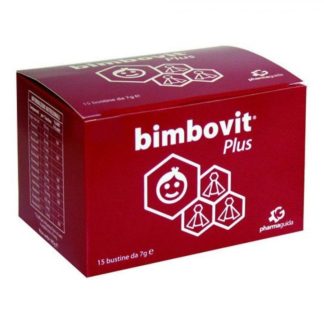 Bimbovit Plus 15 Buste da 7g - Integratore di Vitamine, Acido Folico, Pappa Reale e Carnosina