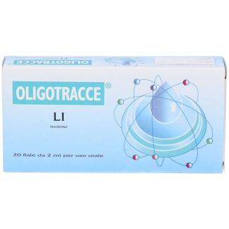 Oligotracce Litio, 20 Fiale da 2 ml