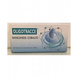 Oligotracce Manganese Cobalto 20 Fiale 2 Ml