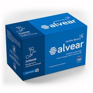 Alvear Junior Pappa Reale 10 Flaconcini da 20mg - Integratore Naturale per Bambini