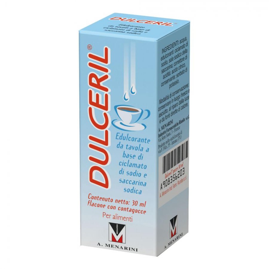 Dulceril Gocce 30ml - Dolcificante ad Elevato Potere Dolcificante