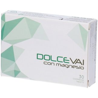 Dolcevai con Magnesio 30 Compresse - Integratore per la Funzionalità Digestiva