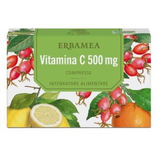 Erbamea, Vitamina C 500, 24 Compresse