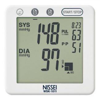 NISSEI WSK-1011, Misuratore di Pressione da Polso Digitale, 1 dispositivo