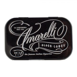 Liquirizia Black Label 40g – Liquirizia Pura Artigianale in Scatola Elegante