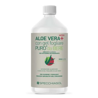 Aloe Vera+ Antiox Gel Fogliare Puro da Bere, 1000 ml