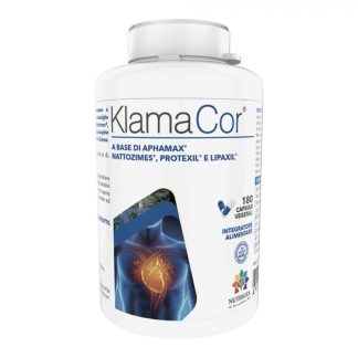 Nutrigea, Klamacor, 180 Capsule Vegetali