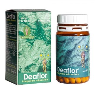 Deaflor - Integratore di Probiotici in Capsule da 60 per il Benessere Digestivo
