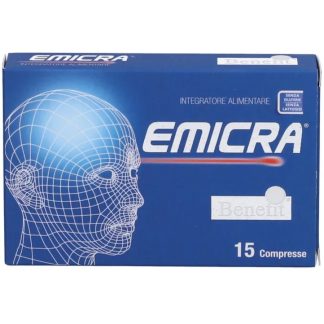 Benefit, Emicra, 15 Compresse
