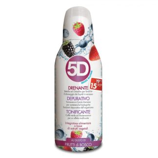5D Frutti Bosco Sleever 500ml - Integratore Nutrizionale con Frutti di Bosco per il Tuo Benessere