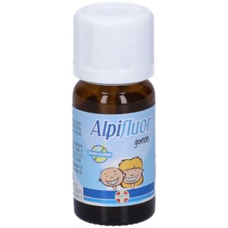 Alpifluor Gocce 10 mL – Integratore Alimentare a Base di Sodio Monofluorofosfato