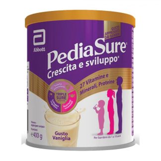 Abbott, Pediasure Crescita & Sviluppo Polvere Vaniglia, 400 g