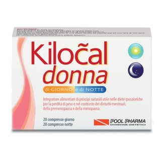 Kilocal Linea Controllo del Peso Donna Integratore Alimentare 20+20 Compresse
