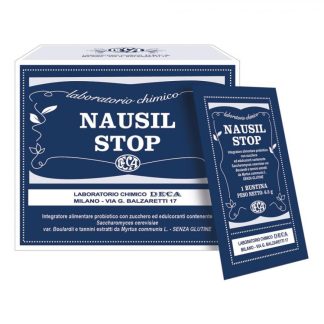 Deca - Nausil Stop 12 bustine da 6.5g Integratore Probiotico