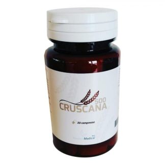 Cruscana 500 - Integratore Alimentare a Base di Crusca - 30 Compresse