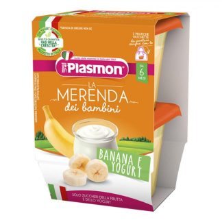 La Merenda dei Bambini Banana e Yogurt, 2 x 120 g