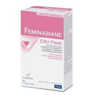 Biocure Feminabiane Cbu Flash Integratore per Vie Urinarie 20 Compresse – Erica, Cumino, Oli Essenziali