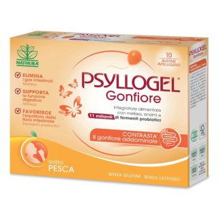 Nathura, Psyllogel Gonfiore, 10 Bustine