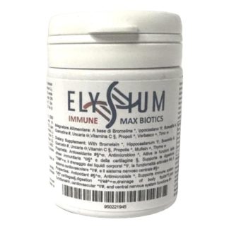 Elysium Immune Max Biotics – Integratore Antinfiammatorio e Immunostimolante 30 Capsule