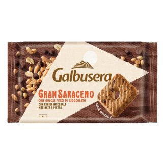 Biscotti Grano Saraceno Senza Glutine con Cioccolato, 260 g