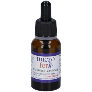 Microfer 15ml - Integratore Alimentare con Ferro, Vitamina C