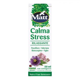 Matt Erboristeria, Calma Stress Rilassante in Gocce, 50 ml