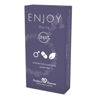 Enjoy Marte 360 45 Compresse - Integratore con Muira Puama, Maca e Zafferano per il Benessere Tonico e dell'Umore