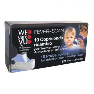 We CareYu Fever-Scan Ricambio Coprisonda 10 Pezzi
