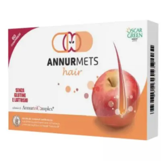Annurmets Hair 60 Compresse - Integratore per Capelli Sani e Forti