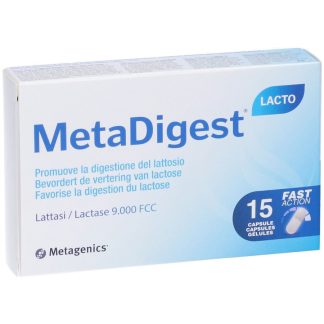 Metagenics MetaDigest Lacto, 15 Capsule