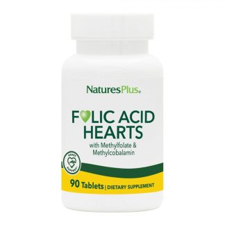 FOLIC ACID HEARTS+B6 B12 90TAV