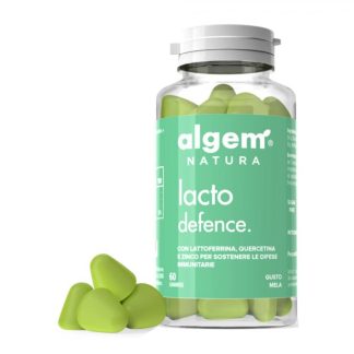 Algem Natura Lacto Defence, Algem Natura, Integratore Alimentare, 60 Gommose, Sistema Immunitario e Difese Naturali