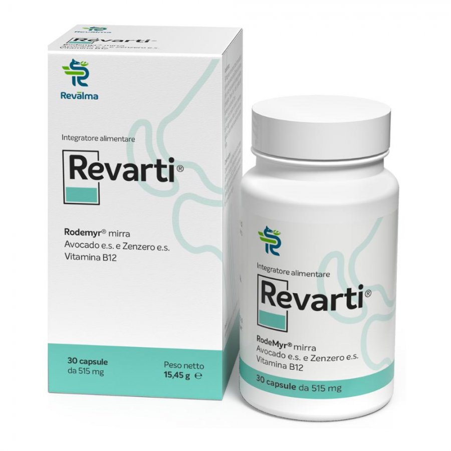 Revarti 30 Capsule Integratore Naturale per Benessere Osteoarticolare