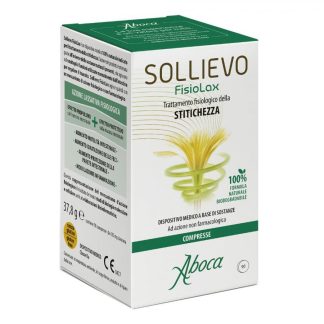 Aboca Sollievo Fisiolax Trattamento Stitichezza 90 Compresse - Soluzione Naturale per il Benessere Intestinale