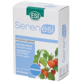 Esi Serenesi Integratore per il Rilassamento 60 Naturcaps – Con Ashwagandha, Melissa e Magnesio