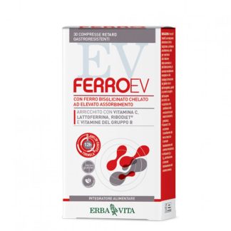 Ferro Ev Retard Integratore Ferro 30 compresse - Erba Vita