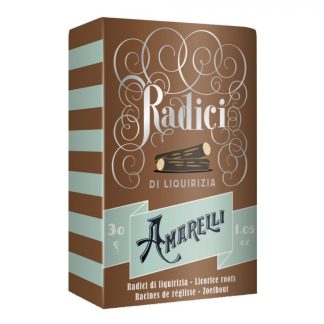Amarelli Radice di Liquirizia 30g – Liquirizia Pura Naturale, Senza Zucchero, Gusto Intenso