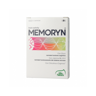 Memoryn Alta Natura 30 Compresse - Integratore Alimentare per la Funzione Cognitiva