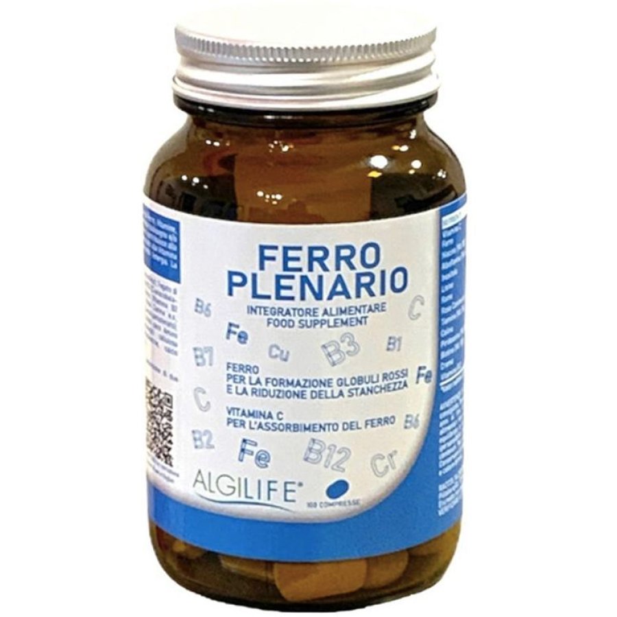 Algilife, Ferro Plenario, 100 Compresse