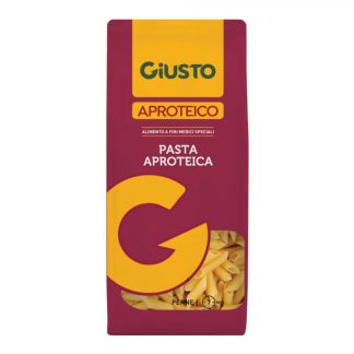 Giusto Aproteico Penne Rigate 250g - Pasta Aproteica Senza Glutine e Lattosio