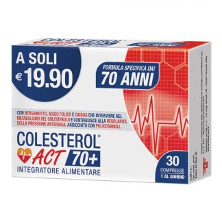 Colesterol Act 70+, 30 Compresse