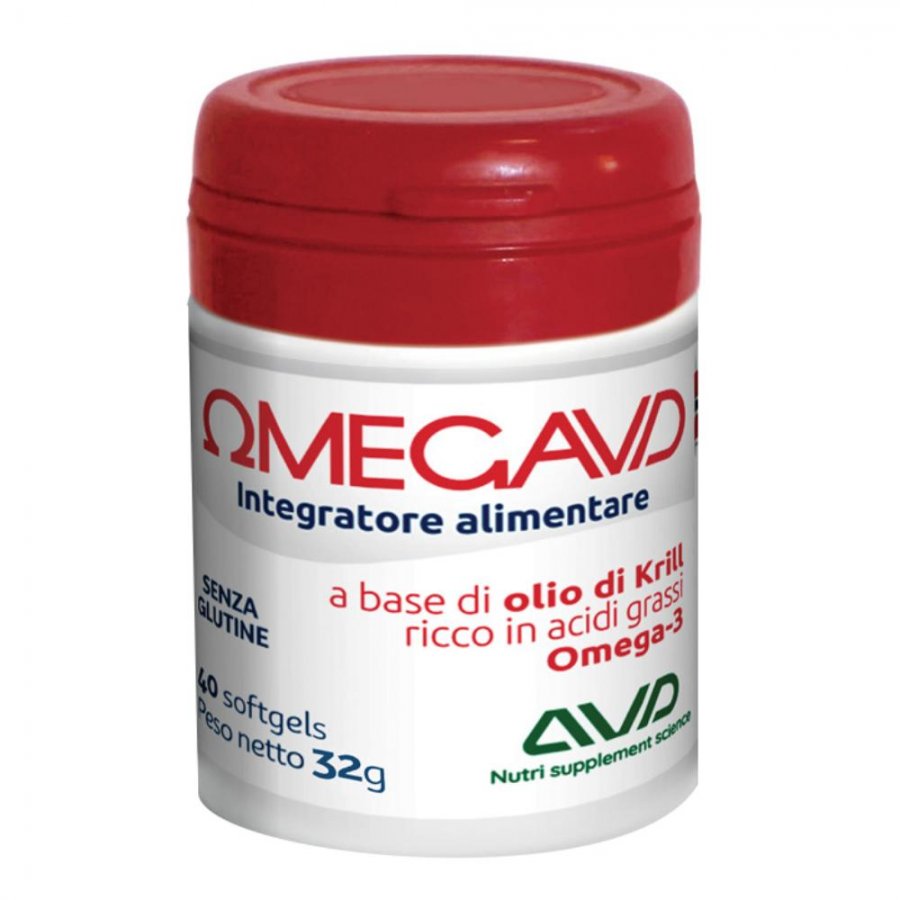 OMEGAVD 40 SoftGels – Integratore di Omega-3 e Vitamina D per il Benessere Cardiovascolare