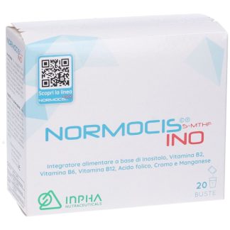 Normocis Ino Bustine 20 – Integratore con Inositolo, Vitamine B2, B6, B12 e Minerali